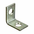 Homecare Products 0.75 x 0.5 in. Inside Steel Corner Brace - Zinc Plated HO3305015